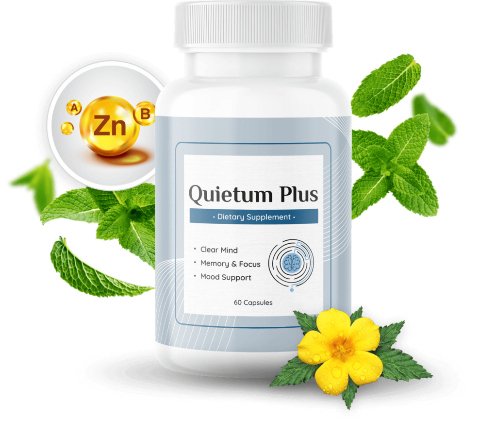 Official Quietum Plus bottle with natural ingredients - Does it really work or is it a scam?